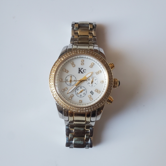 Techno Com by KC Ladys Diamond Bezel Watch (Unisex) - Picture 3 of 13